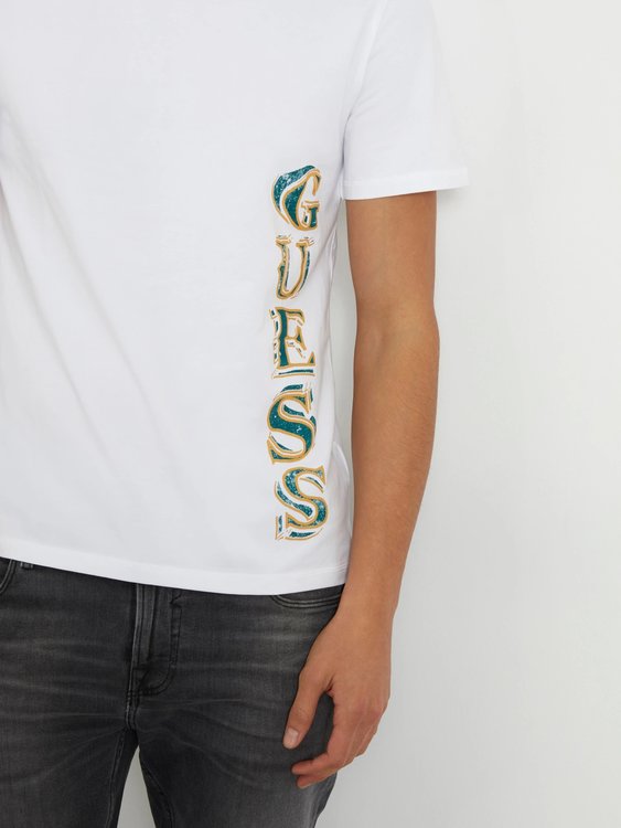 Luxusní Vertical triko, Bílá barva, S, M, L, XL