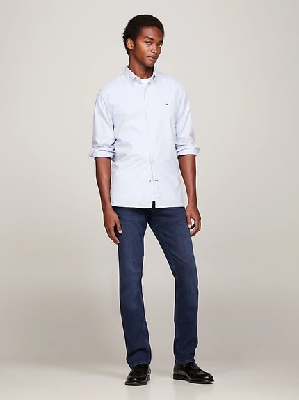 Módní Core 1985 Flex Oxford košile, Modrá barva, 2024