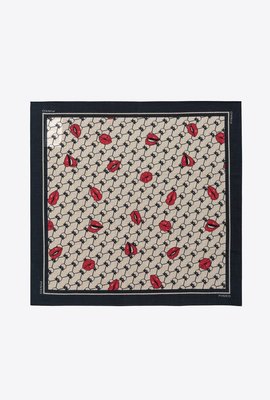 Kiss bandana šátek – Pinko, Multi barva Ženy