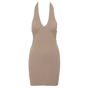 Guess – Šaty, Béžová barva