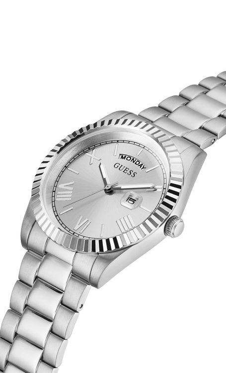 Hodinky Connoisseur – Guess, Stříbrná barva Muži 1