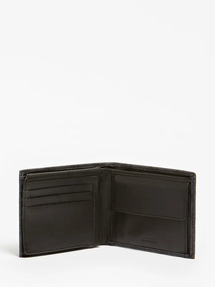 Luxusní Vezzola billford peněženka, Černá barva, T/U