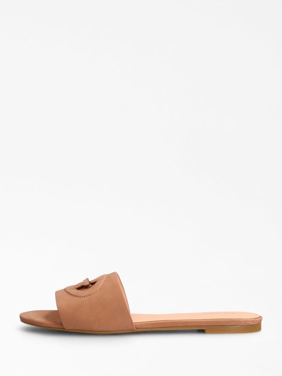 FL6TASLEA19-TAUPE PANTOFLE – Guess Ženy