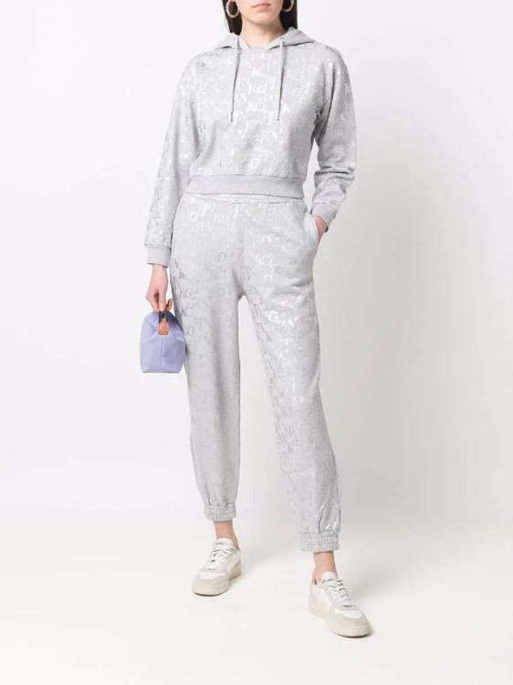 Pinko, Šedá, Stříbrná barva Muggio maglia mikina