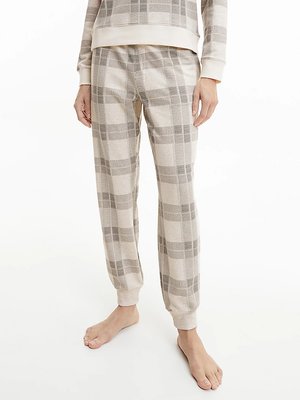 Holiday pyžamové tepláky – Calvin Klein Underwear, Béžová barva Ženy
