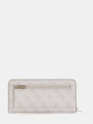 Laurel peněženka maxi – GUESS, Bílá, Krémová barva Ženy