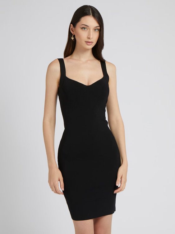 Mirage šaty – GUESS, Černá barva Ženy