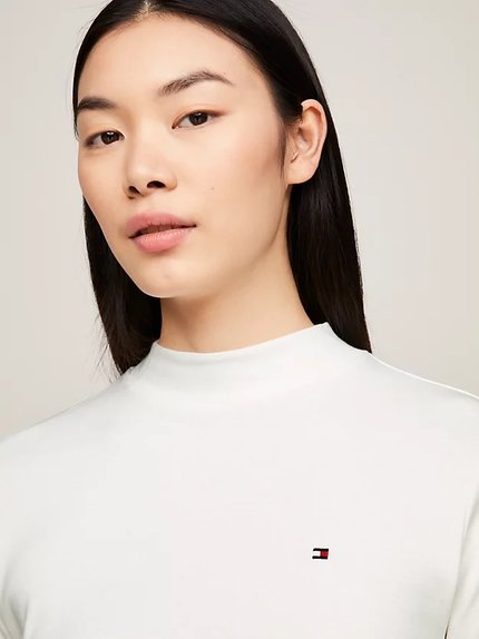 Módní New Cody Slim triko, Bílá barva, 2024