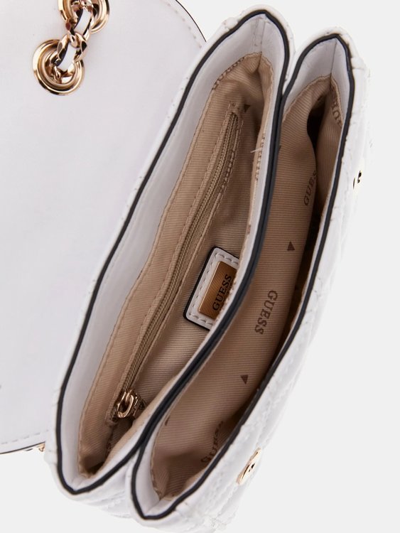 Módní Giully Mini 2 crossbody, Bílá barva, 2024