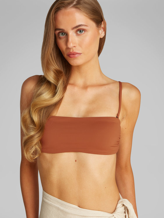 Luxusní KW0KW02845-GEN plavky BANDEAU-RP, XS, S, M, L, XL