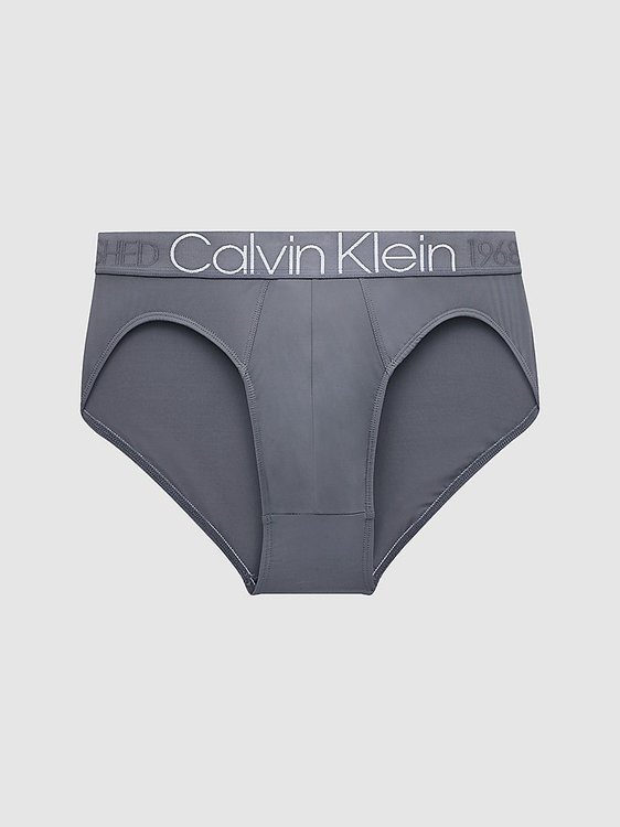 Calvin Klein Underwear – Slipy Evolution Micro, Šedá barva
