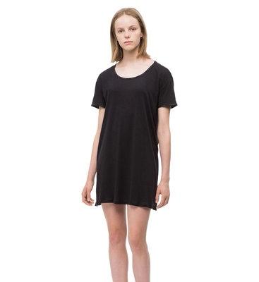 Calvin Klein Underwear – Noční košile Youthful lingerie, Černá barva