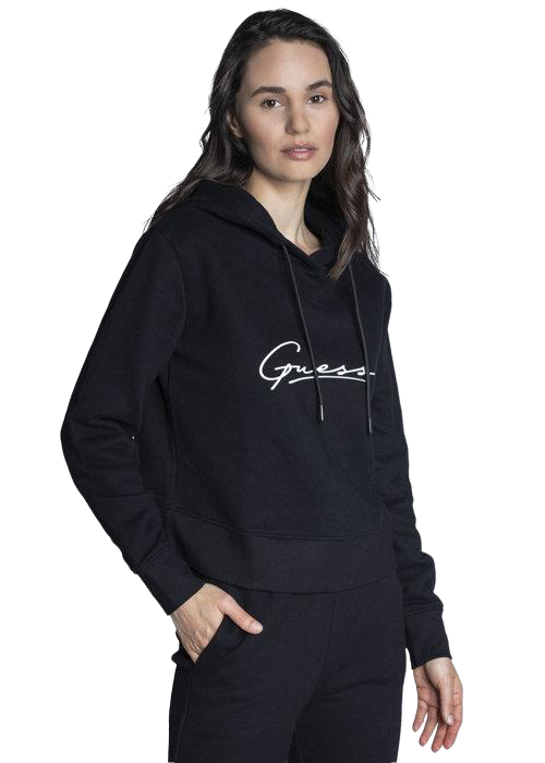 Guess – Dottie mikina, Černá barva