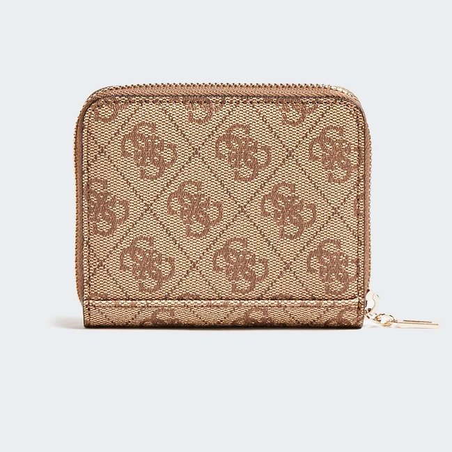Zadie logo peněženka – Guess, Hnědá barva Ženy