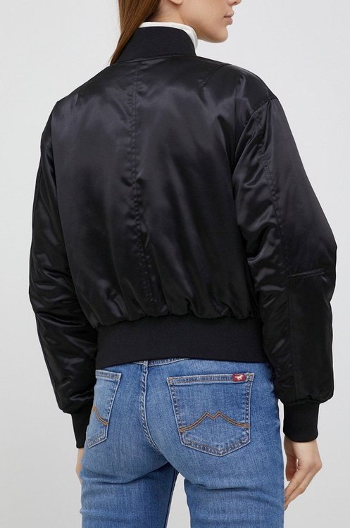 Reversible bomber Černá barva Ženy