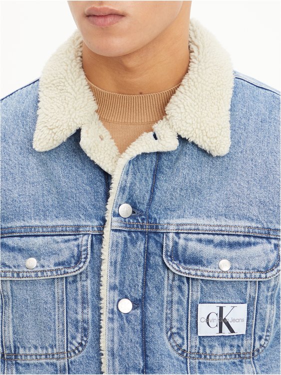 Luxusní J30J321271-1AA bunda denim, M, L, XL