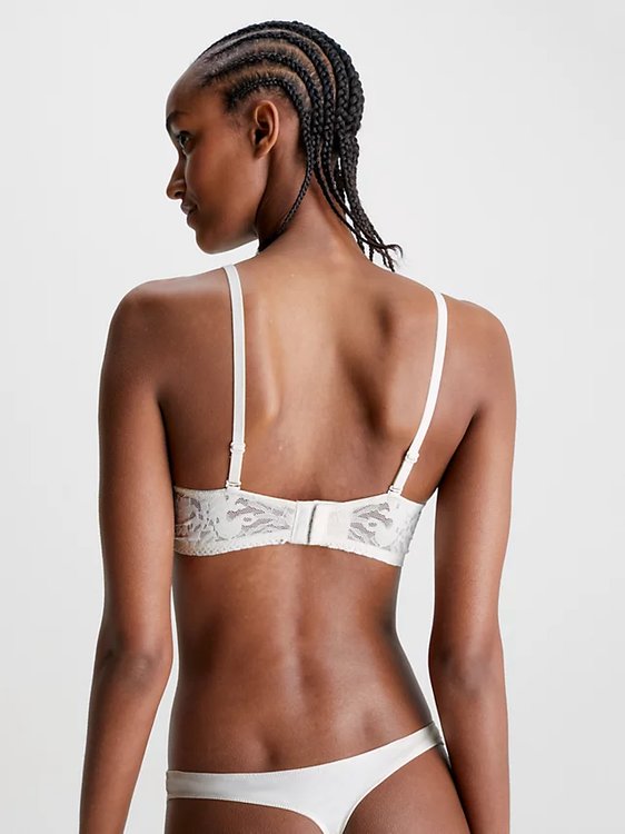 Módní 000QF6938E-101 podprsenka LIGHTLY LINED PLUNGE, 2022