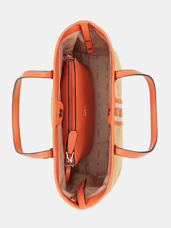 Luxusní Vikky kabelka, Oranžová barva, T/U