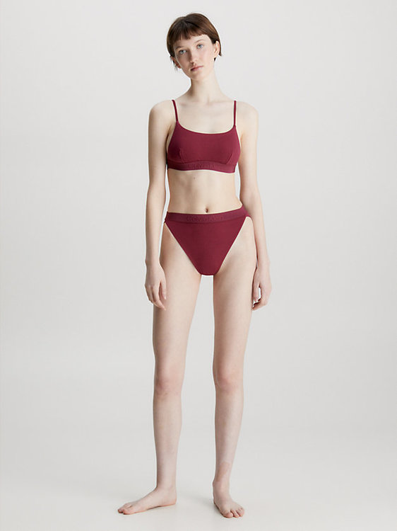 Core Tonal plavky - Spodní díl Červená barva Ženy