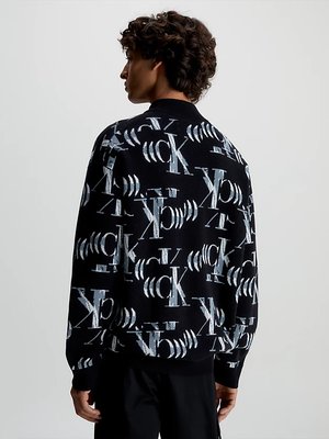 Hyper Real svetr – Calvin Klein Jeans, Černá barva Muži