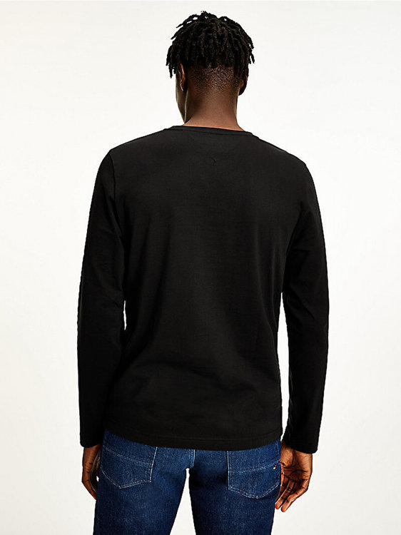 Tommy Logo triko – Tommy Hilfiger, Černá barva Muži