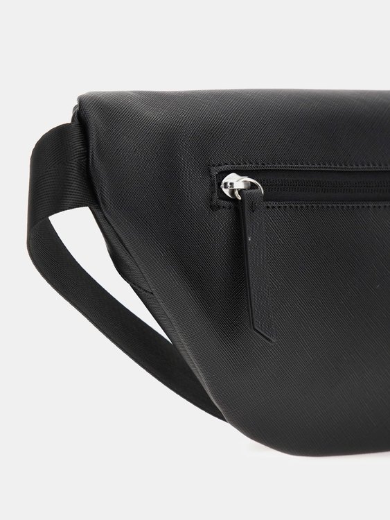 Módní Torino Medium ledvinka, Černá barva, 2024