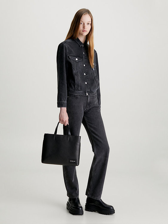 Luxusní Sculpted kabelka, Černá barva, OS