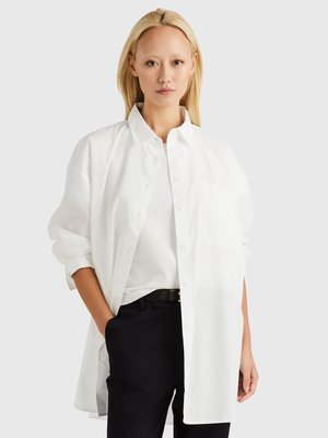 Tommy Hilfiger – Essential Loose Fit košile, Bílá barva
