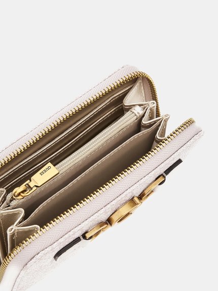 Módní Dagan 4g logo střední peněženka, Růžová barva, 2024