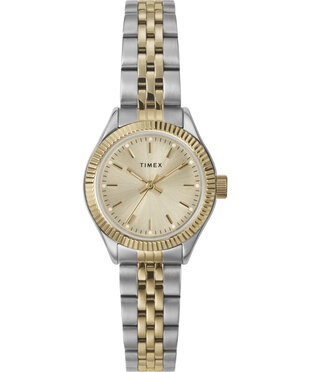 TIMEX – Legacy hodinky, Stříbrná, Zlatá barva