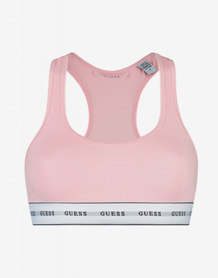 Guess – Carrie bralette, Růžová barva