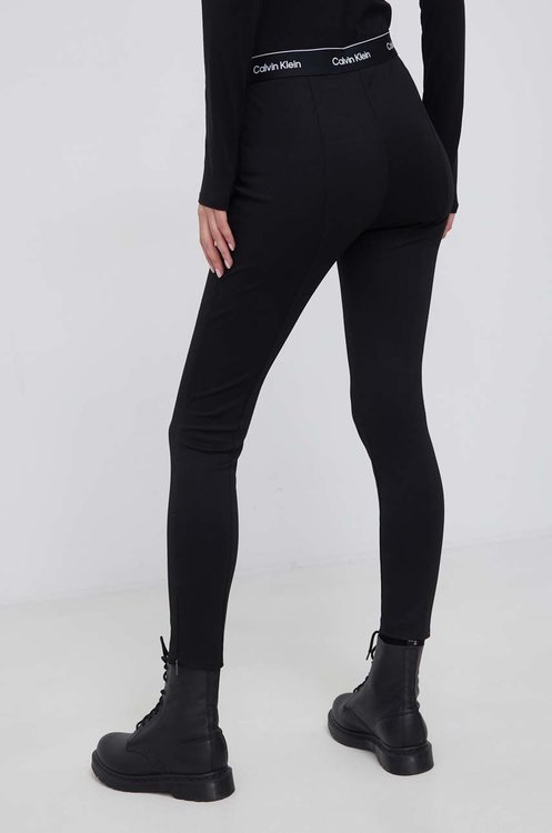 Recycled legíny – Calvin Klein, Černá barva Ženy