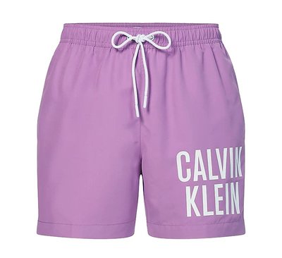 Calvin Klein Swimwear – Intense Power plavky, Fialová barva