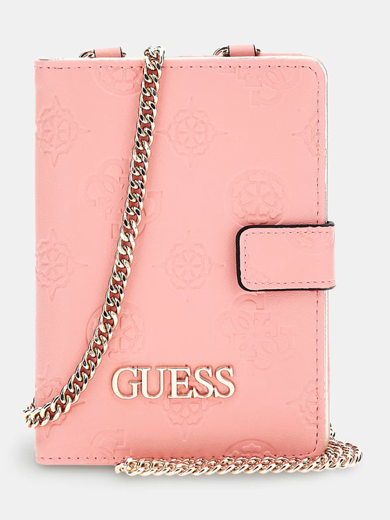 GUESS – Wilder obal na pas, Růžová barva
