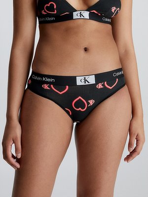 1996 Vday Cotton bikiny – Calvin Klein Underwear, Černá barva Ženy