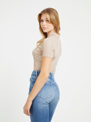 Cristina svetrový top – GUESS, Béžová barva Ženy