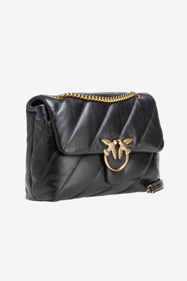 Love Puff kabelka – Pinko, Černá barva Ženy