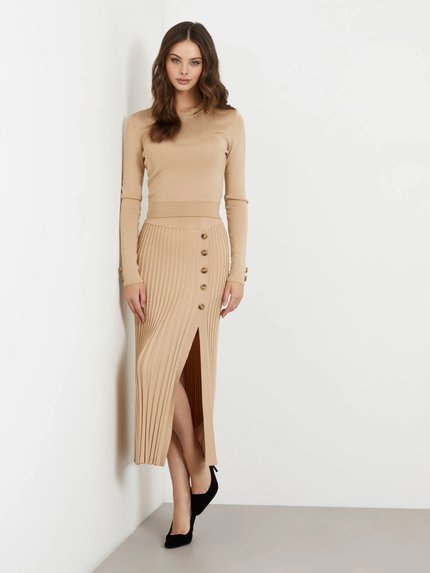 W4RD99Z3D60-G1L7 SUKNĚ – GUESS Ženy