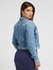 Adoria Denim bunda – GUESS, Modrá barva Ženy