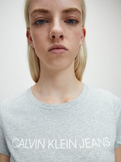 Luxusní Triko - Core Institutional Logo S, Šedá barva, XS, S, M, L