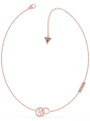 Guess – Náhrdelník Equilibre, Růžové zlato barva