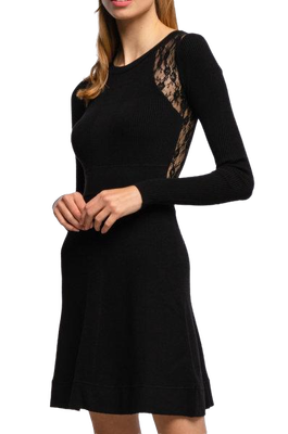 Módní Somalia šaty, Černá barva, 2021, 2020