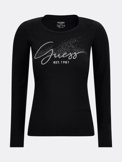 Luxusní Front logo tričko, Černá barva, XS, S, M, L, XL