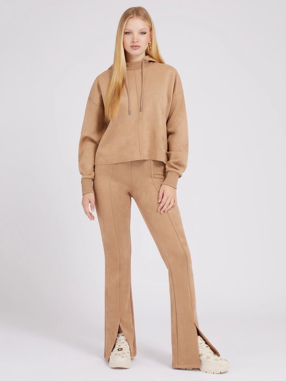 Módní Zorina mikina, Béžová barva, 2022