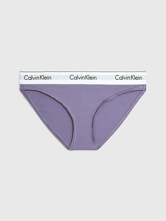 Calvin Klein Underwear – Modern Cotton bikiny, Fialová barva