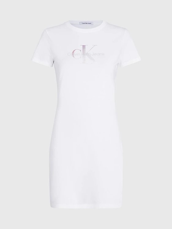 Diffused Monologo šaty Bílá barva Ženy