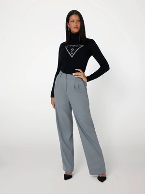 Piper Triangle Logo rolák – GUESS, Černá barva Ženy