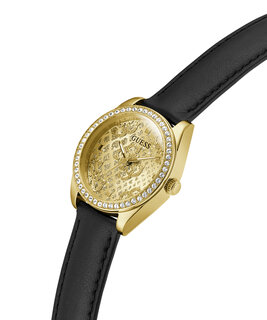 Luxusní Boa hodinky, Černá, Zlatá barva, UNI