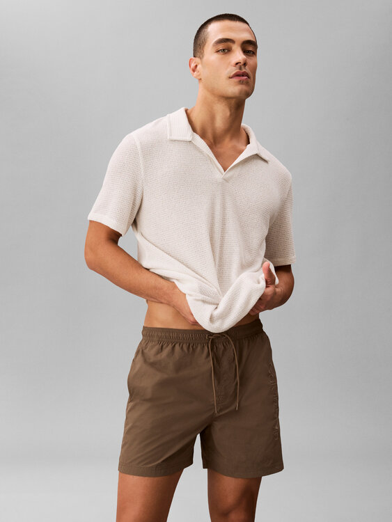 LV00N61029-PDK plavky MEDIUM DRAWSTRING – Calvin Klein Swimwear Muži