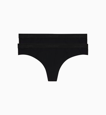 Calvin Klein Underwear – Tanga Dynamic Micro, Černá barva